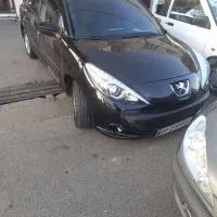 207 پانا مشکی بی رنگ کم کار 1403