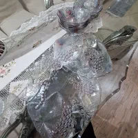 سرویس کریستال اصل چک ۱۴تیکه طرح برجسته ۷رنگ|ظروف سرو و پذیرایی|تهران, تهرانپارس غربی|دیوار