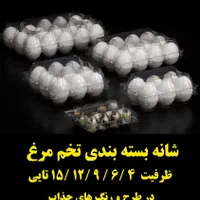 ظرف بسته‌بندی شانه تخم مرغ بلدرچین کبک|لوازم جانبی حیوانات|شیراز, رکن‌آباد|دیوار