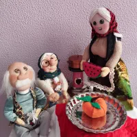 عروسک نه نه سرما و اقاجون|صنایع دستی و سایر لوازم تزئینی|شاهینشهر, طالقانی|دیوار