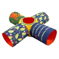 تونل بازی گربه کلی اسباب بازی سگ گربه اینجاست فقط