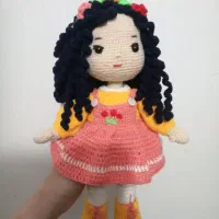 عروسک بافت حدود ۴۰سانت