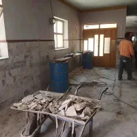 تخریب کاری با پیکور بزرگ و کوچک با اکیپ کامل