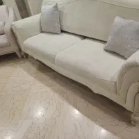 مبل راحتی تختخواب شو به همراه دو مبل تک راحتی|مبلمان خانگی و میز عسلی|تهران, تهران پارس|دیوار