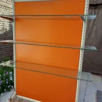 ویترین  قفسه دوطرفه
