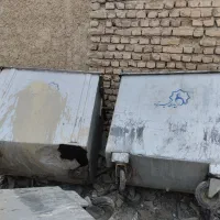 سطل اشغال دست دوم|لوازم نظافت|باقرشهر, |دیوار