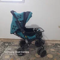 کالسکه و تخت بچه ..در حد نو