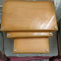 میز عسلی پایه فلزی