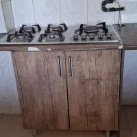 کابینت گاز صفحه و سینک