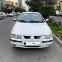 سمند lx سفارشی سفید مدل ۸۷ سالم تمیزز