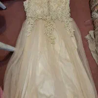 لباس مجلسی کاملا نو یکبار پوشیده شده