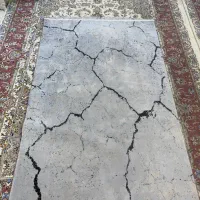 فرش طرح ابریشم ۴ متری نو نو