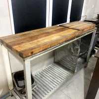 تخته گوشت صنعتی و میز کار
