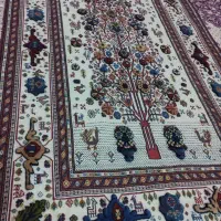 قالیچه دستباف قشقایی طرح درختی