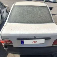 پراید مدل ۹۲ تصادفی