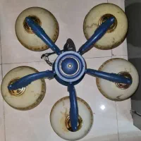 لوستر ۵شعله سالم و بدون شکستگی جفت