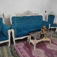 مبل سلطنتی9نفره|مبلمان خانگی و میز عسلی|کرمانشاه, |دیوار