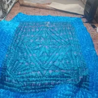 دوتا لحاف پشم شیشه سانتن مخمل