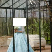 لباس عروس رنگی