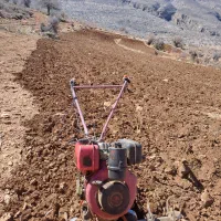 شخم و پاکنی با تیلر