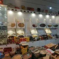 دکور آجیل فروشی سوپر‌مارکت