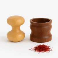 هاون و زعفران ساب چوبی نقلی|صنایع دستی و سایر لوازم تزئینی|مشهد, یاس|دیوار