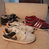 ۳جفت کتانی اورجینال کم کارکرده+۱جفت نیوبالانس هدیه