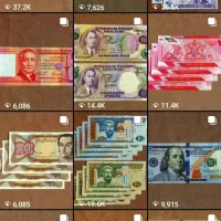 اسکناس شاهی و اسکناس خارجی|کلکسیون سکه، تمبر، اسکناس|تهران, ستارخان|دیوار