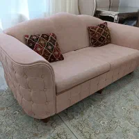 مبل 7نفره(یک عددسه نفره،یک دونفره و دو عددتک‌نفره)|مبلمان خانگی و میز عسلی|دیواندره, |دیوار