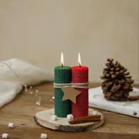 گیفت شمع و میوه آرایی یلدا