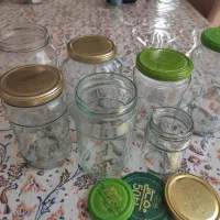 شیشه حبوبات وترشی و سایر|ظروف نگهدارنده، پلاستیکی، یک‌بارمصرف|شاهین‌شهر, خانه کارگر|دیوار