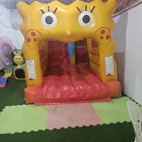 سرسره بادی با دمنده قوی