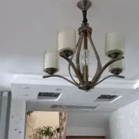 لوستر مدرن ۵ شاخه (۳عدد)