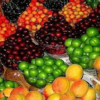 کارگر حرفه ای میوه فروشی
