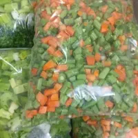 لوبیا سبز هویج سبزی