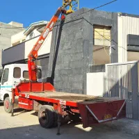 جرثقیل ۳تن دارای سبد نفربر با نازلترین قیمت|خدمات حمل و نقل|گلپایگان, |دیوار