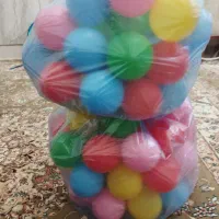 باسلام توپ پلاستیکی  100تای سالمن
