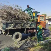 حمل نخاله ماسه آجر بلوک آسفالت تراشه کود شاخه برگ|خدمات حمل و نقل|کرج, مصباح|دیوار