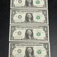 1 دلاری جفت از یک بسته|کلکسیون سکه، تمبر، اسکناس|تهران, ایرانشهر|دیوار