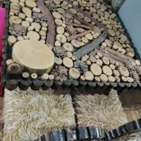 میزنهارخوری چهارنفره بسیار زیبا کاملا دست ساز.