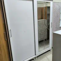 پخش کمد ریلی 150سانتی انواع رنگ /