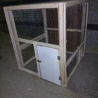 قفس و نی بند چوبی