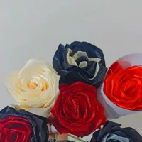 گل رز جاودانه|گل مصنوعی|بزینه رود, |دیوار