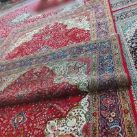 یک جفت فرش ۹متری دستبافت کرمان قلم خوشطرح