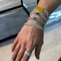 زنجیر دستبندی رولکس وکارتیر دستساز