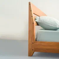 تخت خواب پیرو و دو عدد پاتختی برند پیرو|تخت و سرویس خواب|تهران, تهرانسر شمالی|دیوار