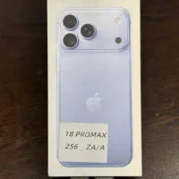 Iphone 18 pro max 256 za بدون ریجستر و پلمپ
