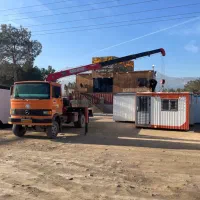 جرثقیل خاور کفی دار سبد دار