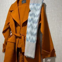 کت شلوار ست رنگ آجری