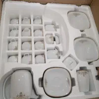 سرویس چینی ۹۸پارچه زرین ایران طلایی